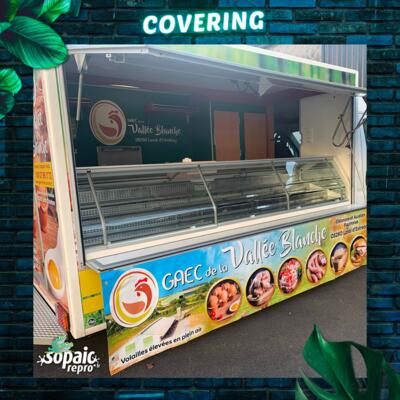 Bache en PVC sur mesure